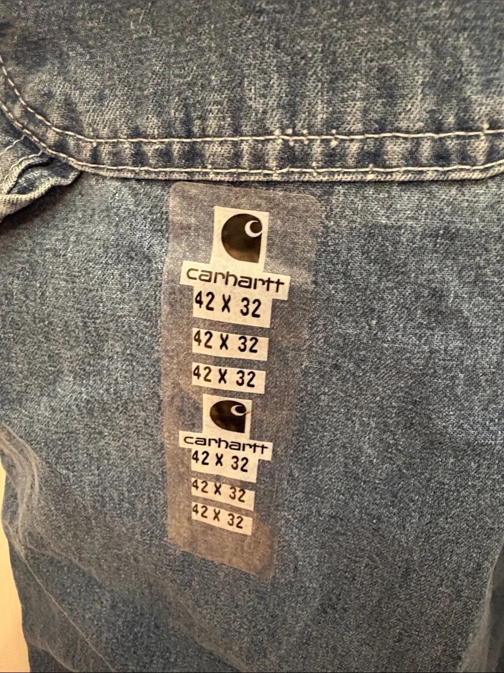 Carhartt Relaxed Fit Jeans in Blue Denim